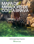 Mapa Costa Brava